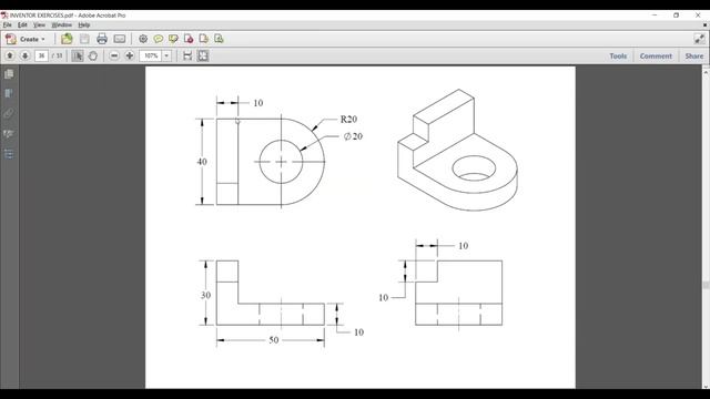 Fusion 360 Tutorial For Beginner, Part-33 смотреть онлайн