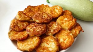 Рецепт из кабачков_Кабачки в кляре_Жареные кабачки с чесноком