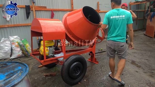 1 Bagger Cement Mixer / Premium A-FRAME ( SOLD✅060623 ) смотреть онлайн
