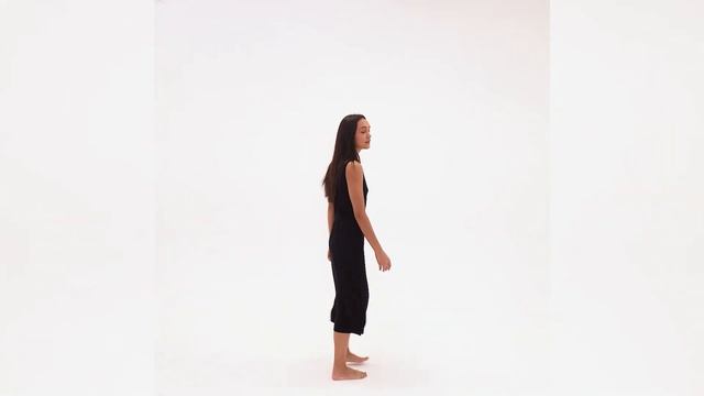 Сорочка женская (миди) MINAKU: Home Collection цвет чёрный