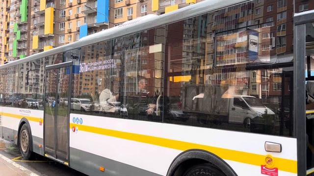 Автобус ЛиАЗ-5292.65-03 2024 следует по маршруту 367пш ”Пригородное ш. - м. Домодедовская” смотреть онлайн