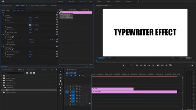 TYPEWRITER Effect in Adobe Premiere Pro 2020 l RisaduOMG смотреть онлайн