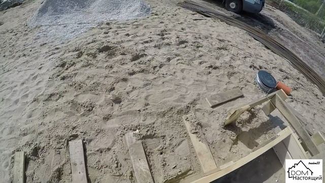 Фундаментная плита Серия 2 Гнем Лягушки,ставим опалубку смотреть онлайн