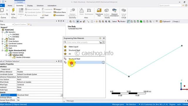 [ANSYS Mechanical Verification 004] Deflection of a Hinged Support_caeshop.info смотреть онлайн