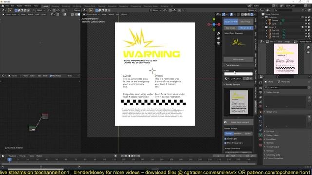 blender decal designer смотреть онлайн
