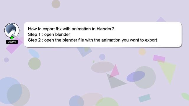 How to export fbx with animation in blender? смотреть онлайн