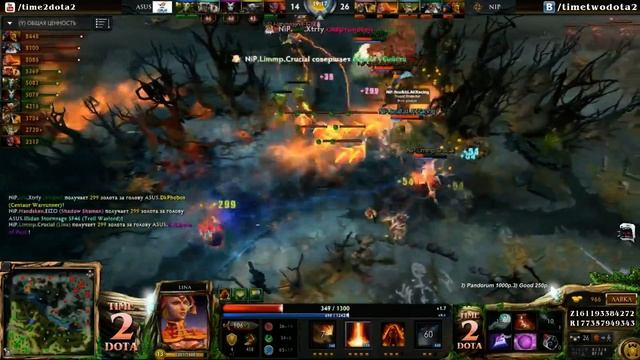 ASUS.Polar vs NiP #1 (bo2) | Dota Pit League Season 3 (07.04.2015) Dota 2 смотреть онлайн