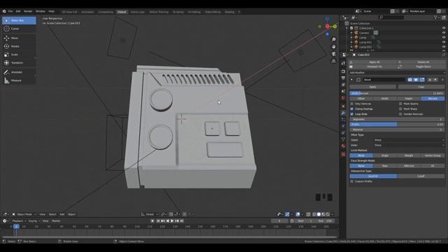 How to Make a Weapon Scope in Blender 2.8 | HardSurface Modelling, Texturing, Lighting смотреть онлайн