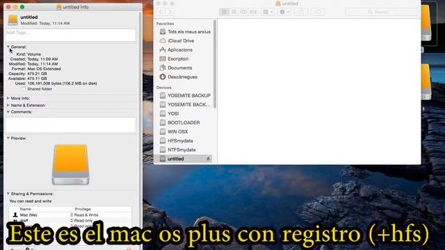 HACKINTOSH: CREAR PARTICIONES HFS NTFS ExFAT PARA WINDOWS Y MAC OSX смотреть онлайн