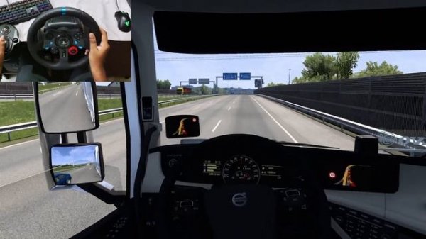 Transporting Pork - Euro Truck Simulator - 2 | VOLVO FH 16 | Logitech g29 with shifter