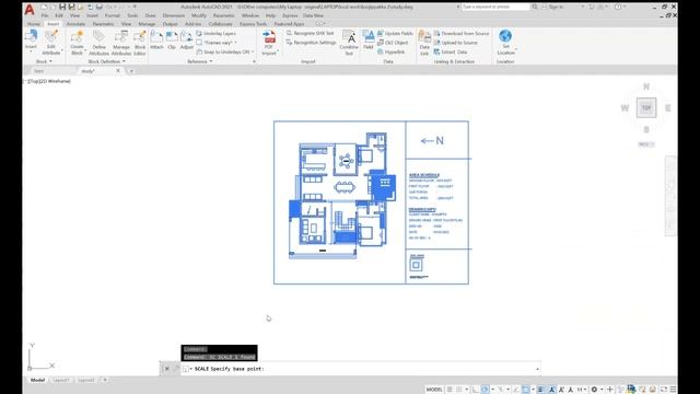 PDF to DWG (AutoCad) format in very simple method with actual scale. смотреть онлайн