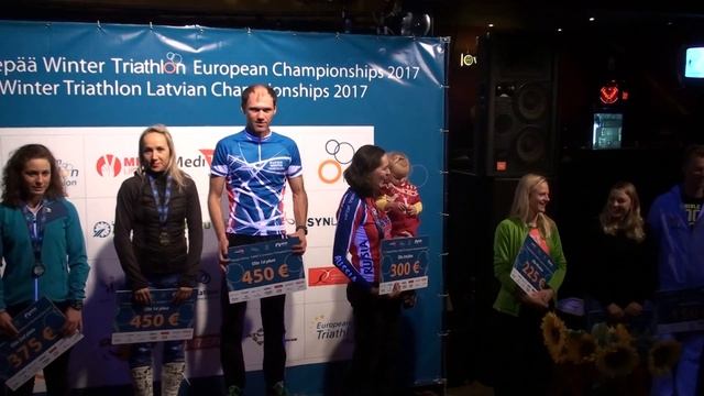 ЧЕ Зимний Триатлон Эстония. Otepaa Winter Triathlon Europian Championships 2017 смотреть онлайн