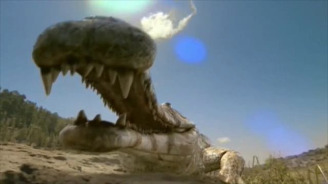 Land of Giants [2003] - Sarcosuchus Screen Time смотреть онлайн