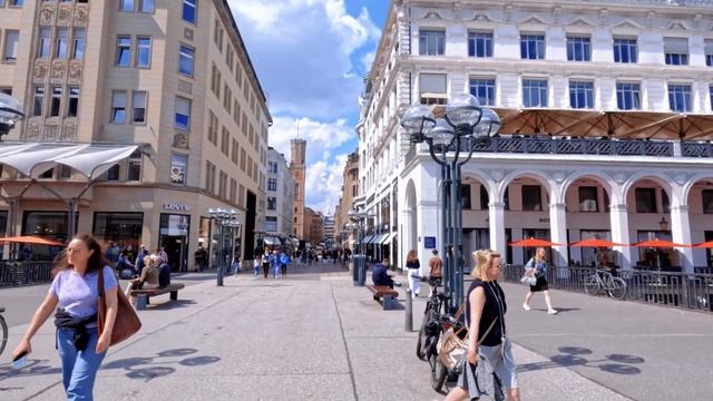 Hamburg City Germany / Walking tour in Hamburg 4K HDR смотреть онлайн