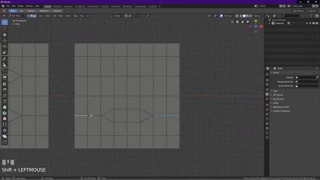 Blender 2.80 Tutorial - Turn 2 Triangles Into Quads Easily. смотреть онлайн