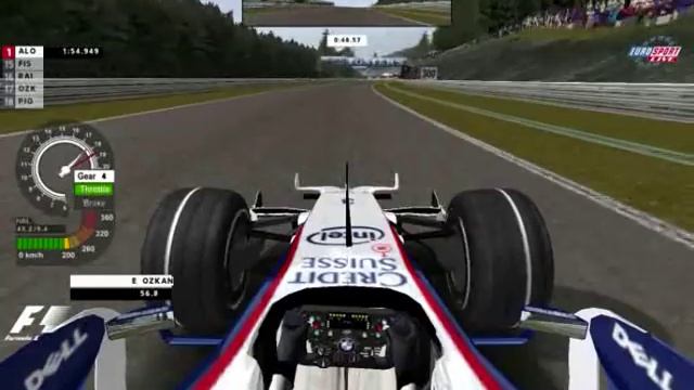 rFactor F1 2008 BMW Sauber @SPA-Qualifications смотреть онлайн