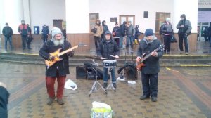 Уличные музыканты Deep Purple  Smoke On The Water |#Дип_Пёрпл