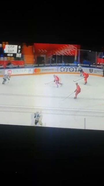 хоккей кхл/Спартак Барыс/концовка игры!!! смотреть онлайн