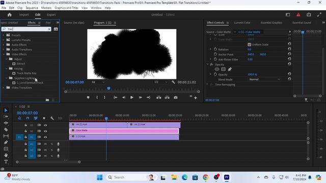 Ink Transition effect Tutorial in Premiere Pro 2024 смотреть онлайн
