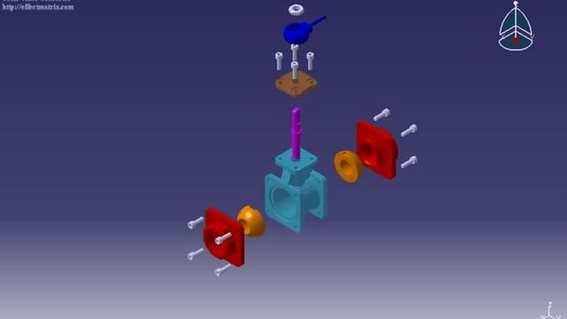 catia valve assembly смотреть онлайн