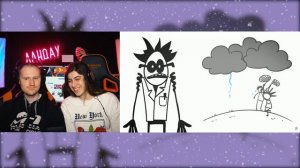 РЕАКЦИЯ на Доктор Гнус - Поймать молнию в лесу. Зарядка электромобиля (Анимация)