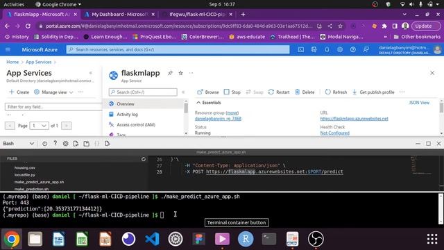 Azure DevOps: Building a CI/CD pipeline With Azure Cloud and Github repository смотреть онлайн