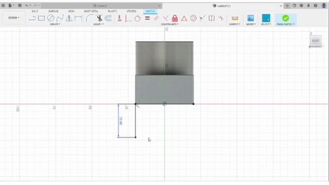 Exercise 10 Autodesk Fusion 360 video tutorial for creating a 3D model from 2D drawing for beginner смотреть онлайн