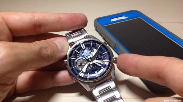 Casio Edifice (ECB-S100D) | Find my phone feature