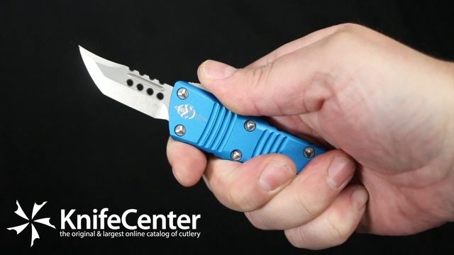 Microtech 819-10BLS Signature Series Troodon Mini OTF AUTO Knife смотреть онлайн