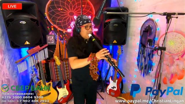 🔴 Inka Kristian - Live 🔴 #meditationmusic #soundhealing #relaxingmusic #nativeamericanflutemusic