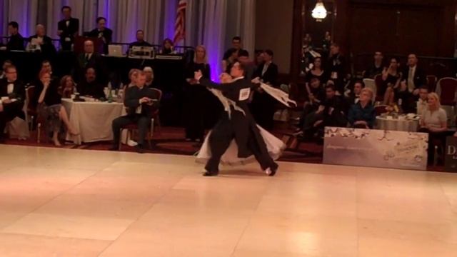 USA Dance Nationals 2011 - Adult Champ Standard - Yuriy Nartov & Khrystyne Barton Waltz Dance On смотреть онлайн
