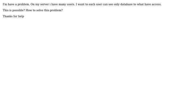 DevOps & SysAdmins: postgresql, hide database from listing смотреть онлайн