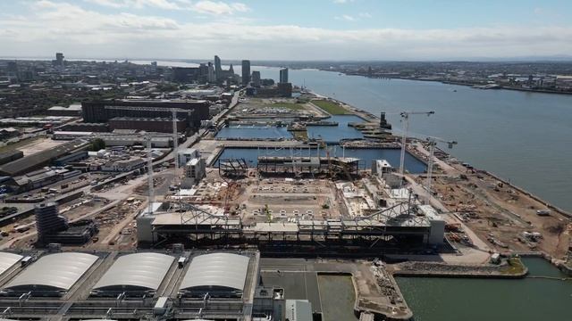 Bramley Moore Dock Stadium Update 21-08-2022 | DJI Mini 3 Pro | 4K Drone смотреть онлайн