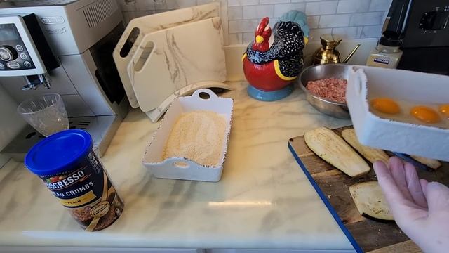 ХРУСТЯЩИЕ БАКЛАЖАНЫ  С МЯСОМ, СУПЕР ВКУСНЫЙ РЕЦЕПТ, БЫСТРЫЙ В ПРИГОТОВЛЕНИИ.