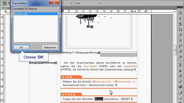 3D PDF Lesson3: FrameMaker to PDF смотреть онлайн