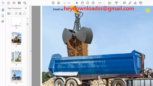 Liebherr Material Handling Machine LH 40 M Litronic Operator's Manual