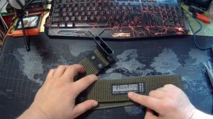 тактический ремень - распаковка и обзор