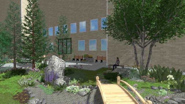 придомовая территория Иртышская набережная 10,1