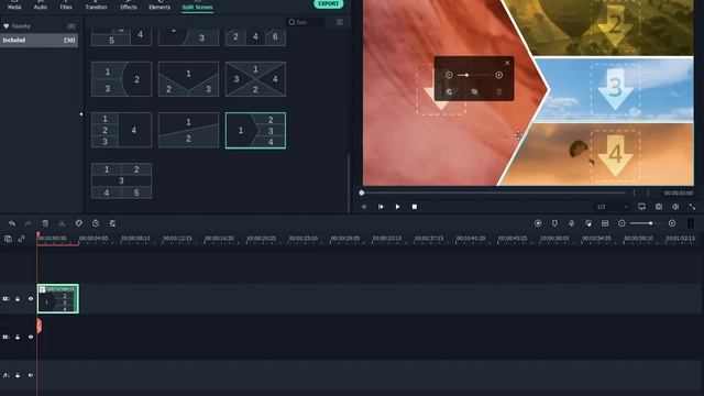 How to Use Split Screen Effect in Wondershare Filmora X смотреть онлайн