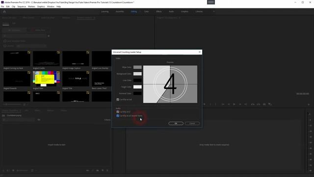 Film Countdown in Premiere Pro (Tutorial) смотреть онлайн