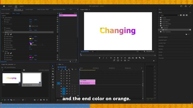 How To Animate Text Gradient In Premiere Pro 2023