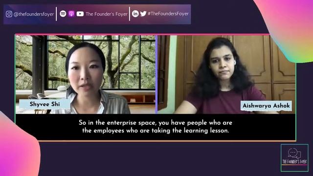 Solving ed-tech problems as a product manager ft. Shyvee Shi | The Founder's Foyer with Aishwarya смотреть онлайн