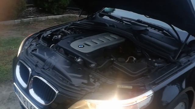 BMW e60 525d pure stock sound!