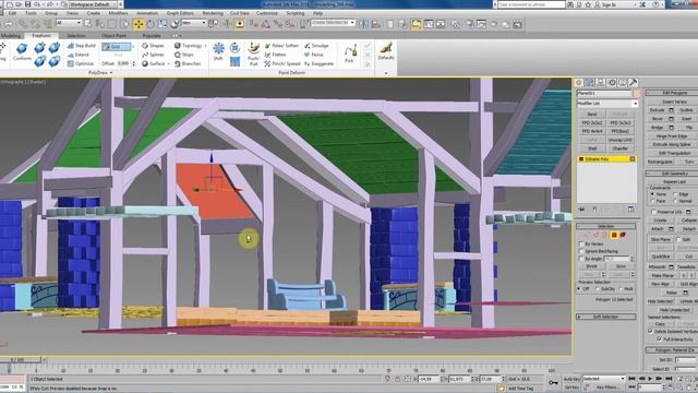 Курс моделинга в 3ds Max.Часть 4-2 смотреть онлайн