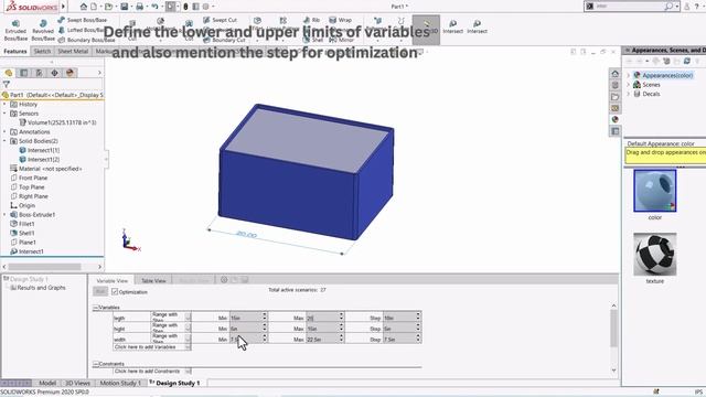 Design study on SolidWorks#designer #solidworks #optimization #cad #simulation #3d #analysis #ansys смотреть онлайн