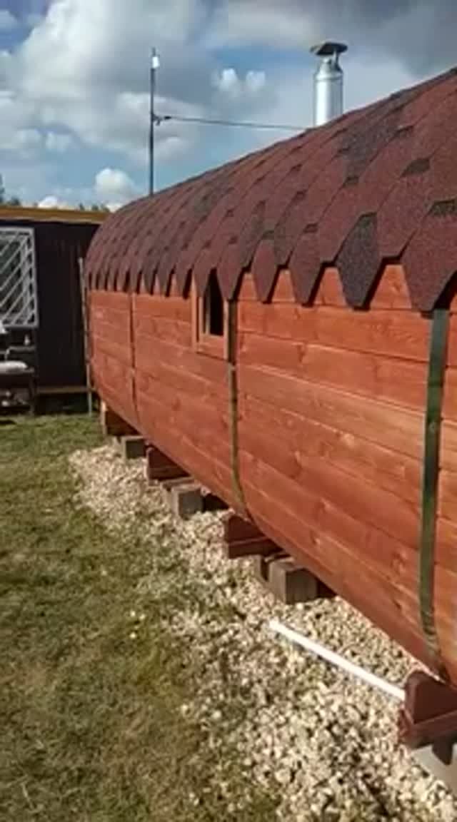 Баня "Квадро" 4 метра с торцевым входом купить в Балахне. смотреть онлайн