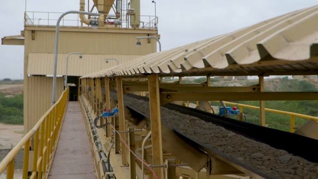 Macmet 6.2 km Overland Belt Conveyor System (OLBC) for UltraTech Cement, Sewagram, Gujarat. смотреть онлайн