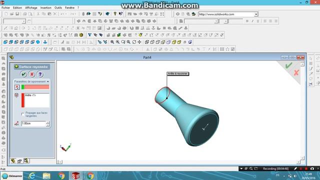 SolidWorks Tutorial#24: Science Beaker (Volume no Transparency) смотреть онлайн