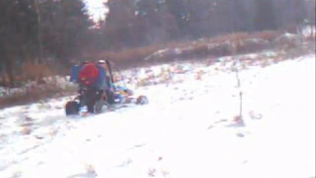 helix 150cc go kart in snow смотреть онлайн