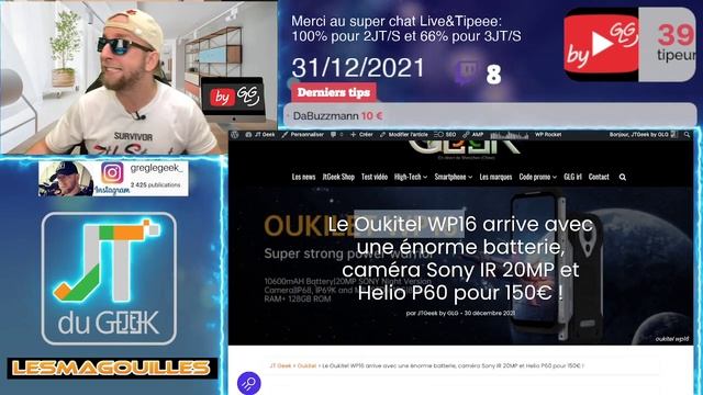 Des cadeaux dans mes Lives,HONOR MAGIC V pliant,XIAOMI 12X,XIAOMI 12 PRO,Oukitel WP16,avis Matrix 4 смотреть онлайн